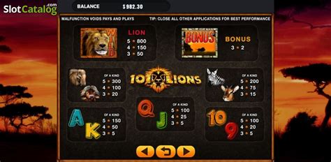 Slot 101 Lions