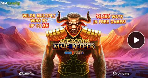 Slot Age Of The Gods Maze Keeper