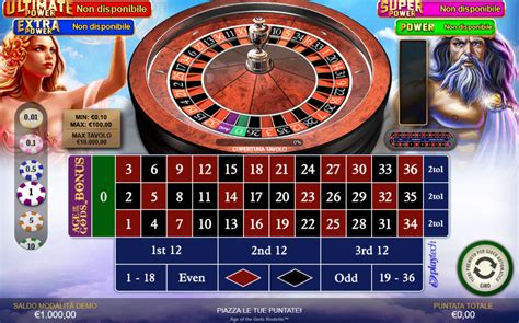 Slot Age Of The Gods Roulette