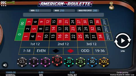 Slot American Roulette Getta Gaming