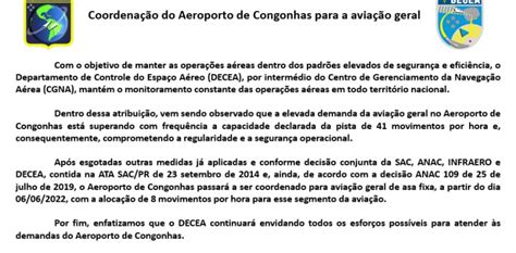 Slot De Coordenacao Para A Aviacao Geral