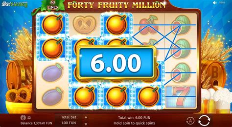 Slot Forty Fruity Million