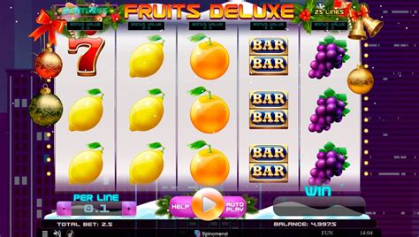 Slot Fruits Deluxe Christmas Edition