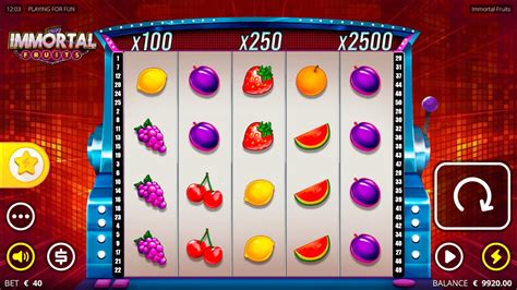 Slot Immortal Fruits