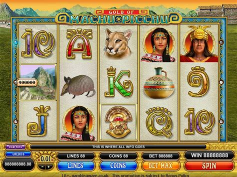 Slot Machu Picchu Gold