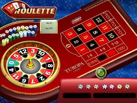 Slot Mini Roulette Playtech