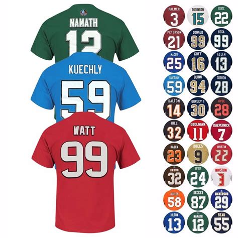 Slot Receiver Jersey Numeros