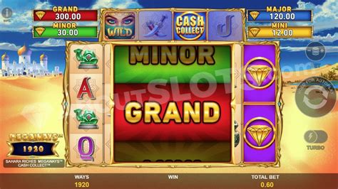 Slot Sahara Riches Megaways Cash Collect