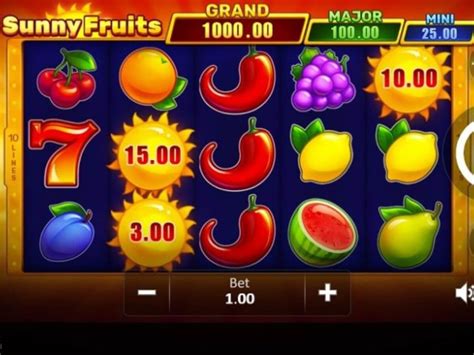 Slot Sunny Fruits