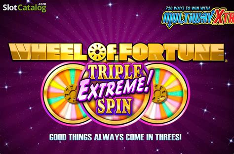 Slot Wheel Of Fortune Triple Extreme Spin