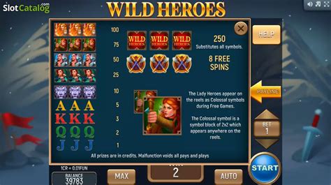 Slot Wild Heroes 3x3