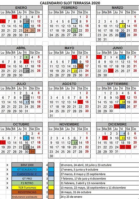 Slots De Calendario