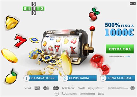 Slots500 Casino Codigo Promocional