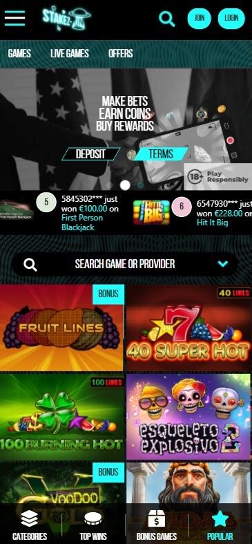 Stakezon Casino Mobile