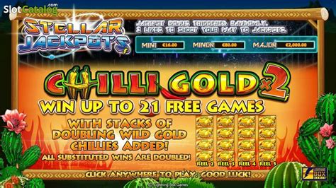 Stellar Jackpots With Chilli Gold X2 Betway