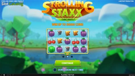 Strolling Staxx Cubic Fruits 1xbet