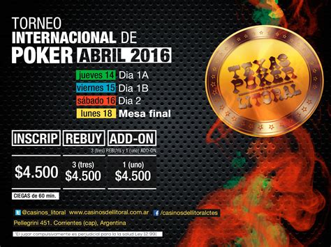 Sudamerican Poker Torneo De Corrientes