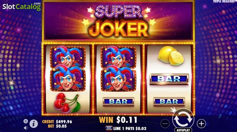 Super Joker 40 Slot Gratis