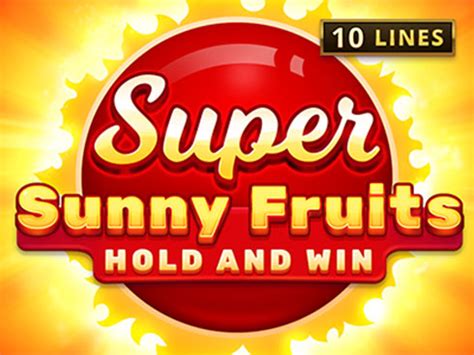 Super Sunny Fruits Bet365