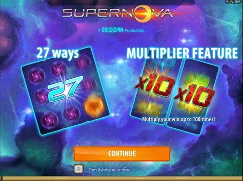 Supernova De Slot Online