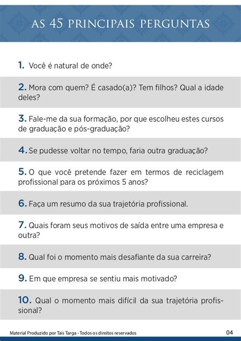 Supervisor De Cassino Entrevista De Emprego Perguntas