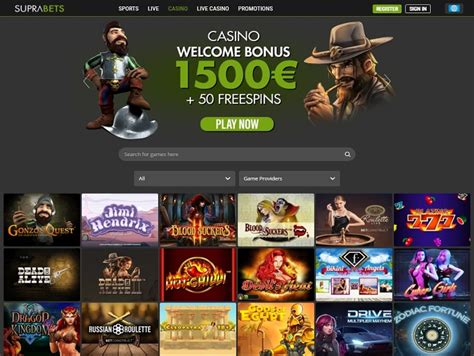 Suprabets Casino Online