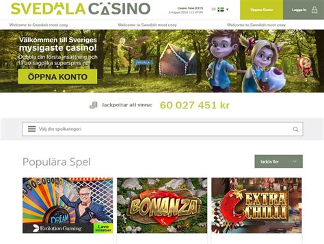 Svedala Casino Codigo Promocional