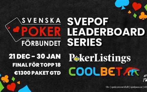 Svenska Poker Nyheter