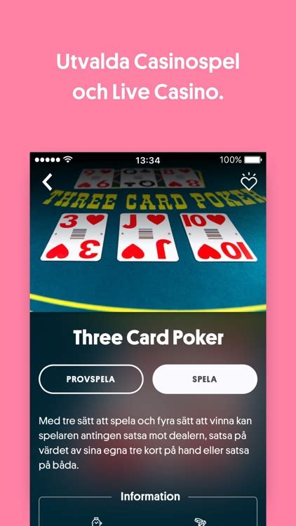 Svenska Spel Casino Aplicacao