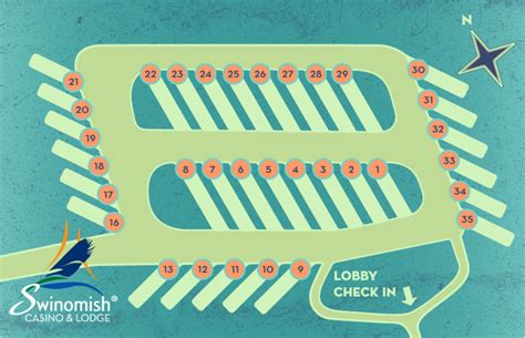 Swinomish Casino Parque De Estacionamento Mapa