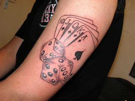 Tatuagem De Fichas De Poker