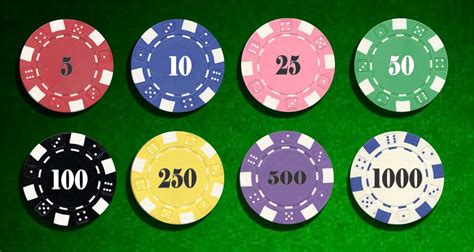 Tear De Faixas De Fichas De Poker