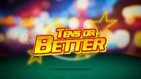 Tens Or Better 3 Betsson