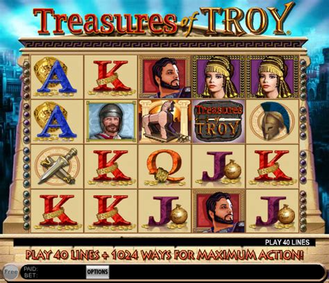 Tesouros Troy Slots Livres