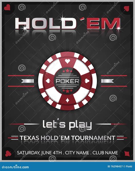 Texas Holdem Cartaz