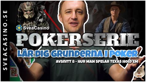 Texas Holdem Hur Homem Spelar