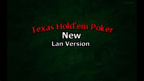 Texas Holdem Lan