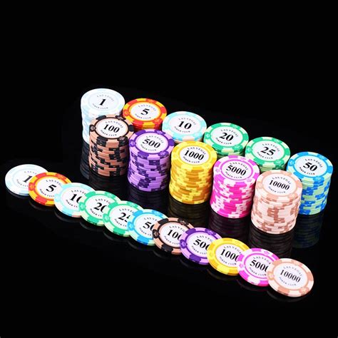 Texas Holdem Poker Chips De Valor