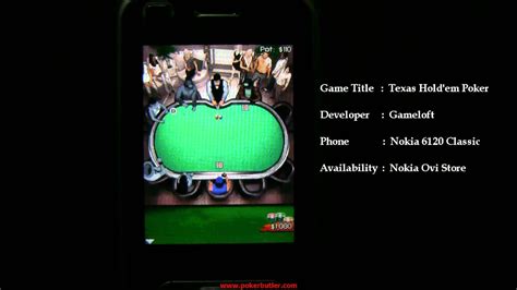 Texas Holdem Poker Nokia E63