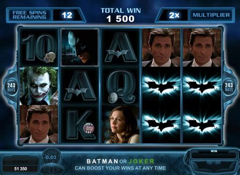 The Dark Knight Rises Slot De Revisao