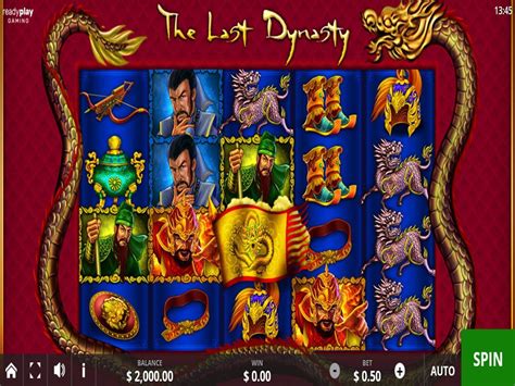 The Last Dynasty Slot Gratis