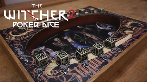The Witcher Dados De Poker Mod
