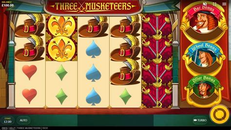 Three Musketeers Slot Gratis