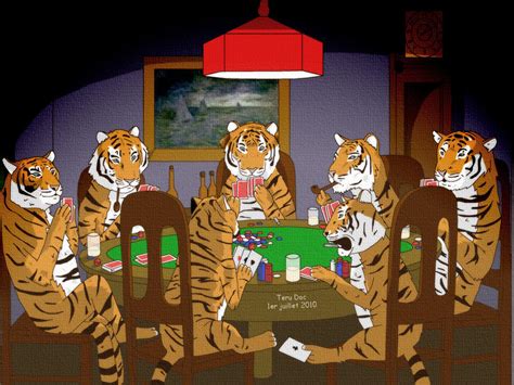 Tigre Branco 08 Poker