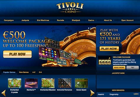 Tivoli Casino Free Spins Kode