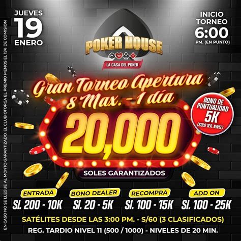 Torneos De Poker En Lima Peru