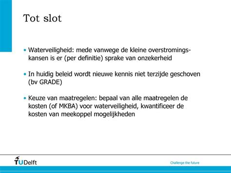 Tot Slot Definitie