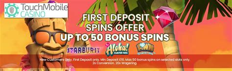 Touch Mobile Casino Bonus