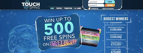 Touch Spins Casino Login