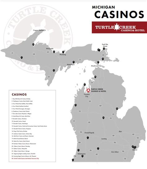 Turtle Creek Casino Mapa
